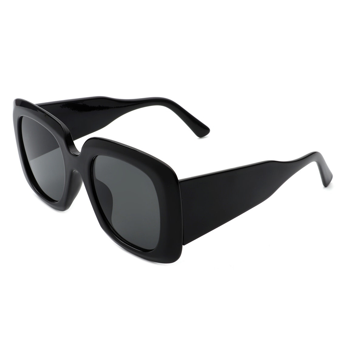 FLEURISH Women Retro Square Oversized Chunky Fashion Sunglasses (various)
