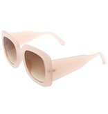 FLEURISH Women Retro Square Oversized Chunky Fashion Sunglasses (various)