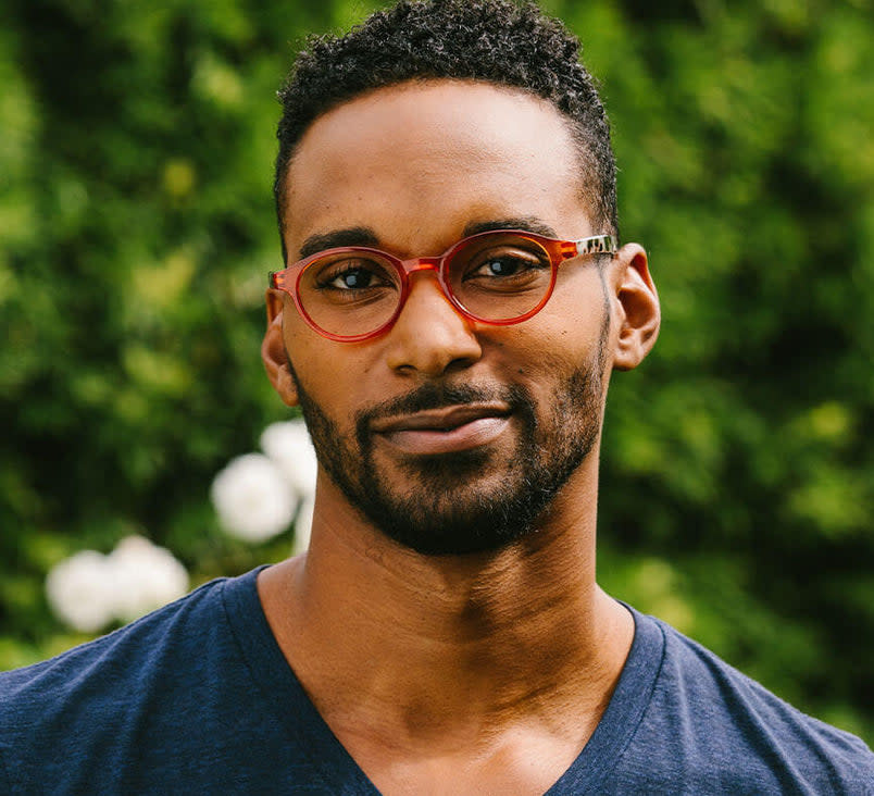 Peepers Orange/Gray Tortoise Apollo Blue Light Reading Glasses