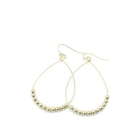 Erin Gray Aster 14K Gold Bead Earrings