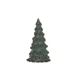 FLEURISH Small Dark Green Reactive Glaze Stoneware Tree