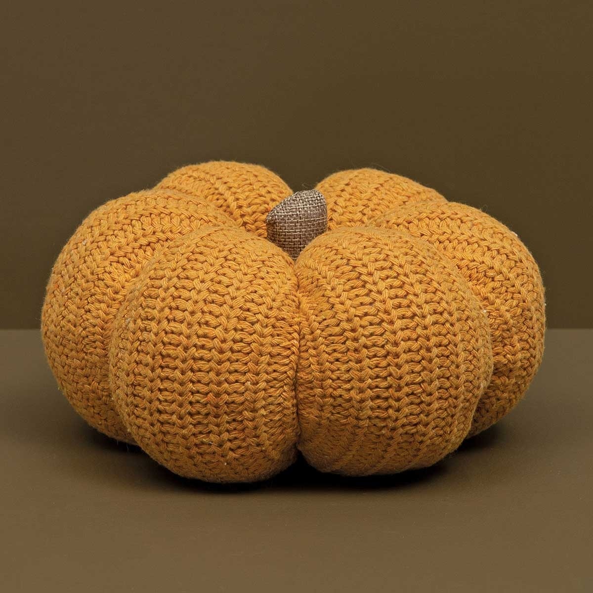 FLEURISH Large Orange Sweater Pumpkin