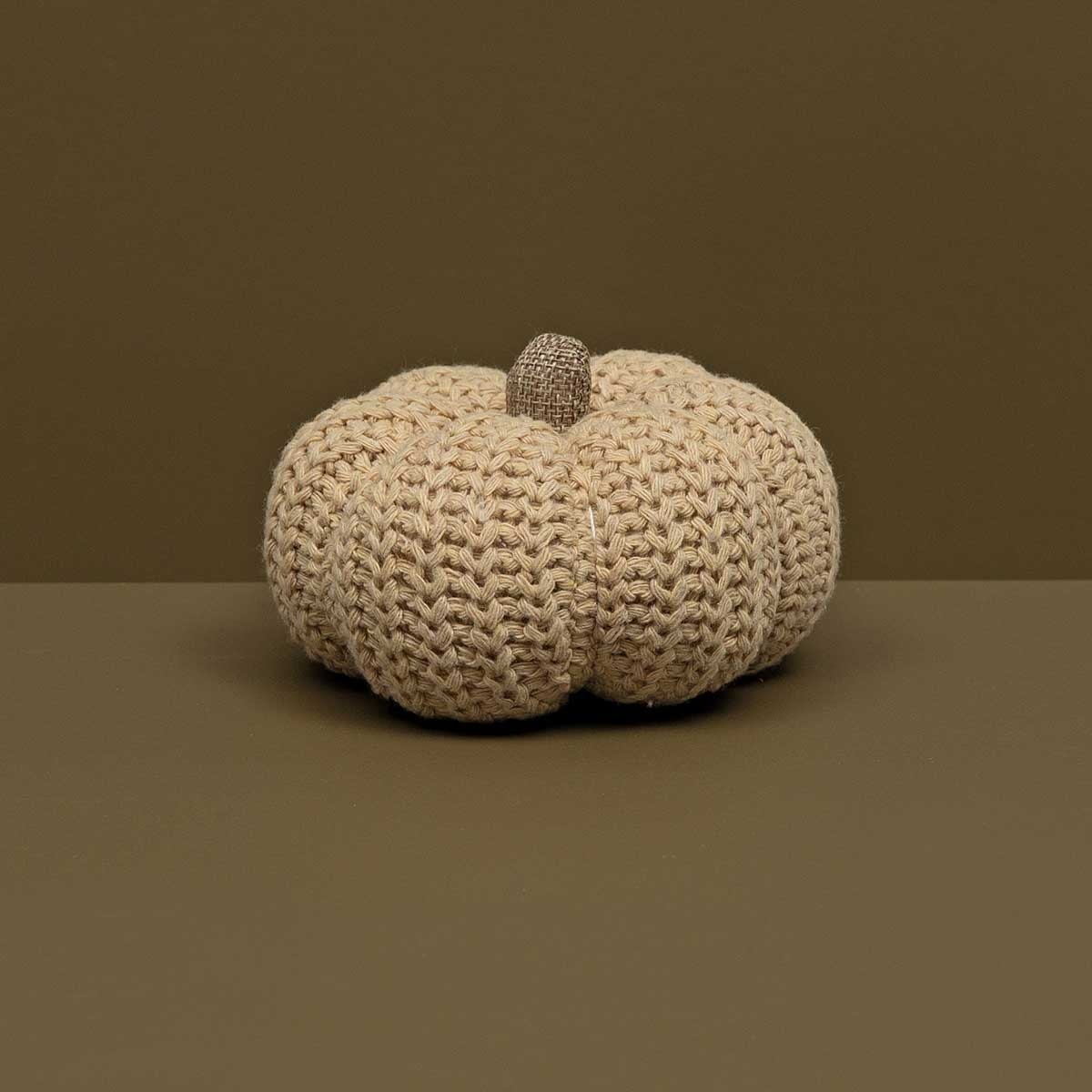 FLEURISH Small Beige Sweater Pumpkin