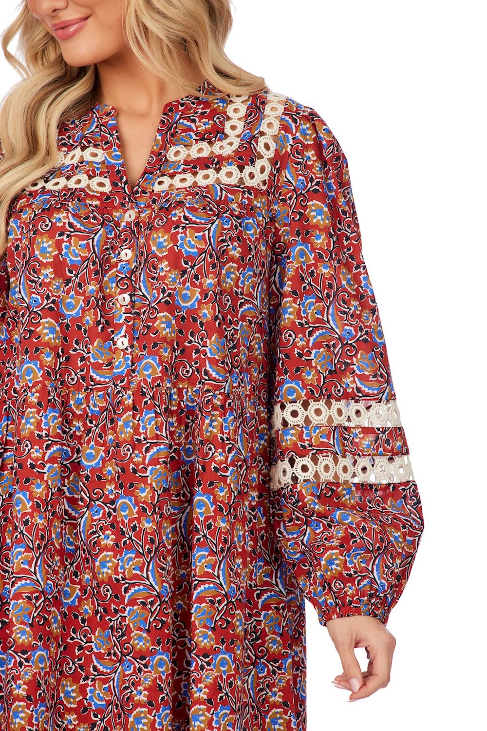Mudpie BARLOW PRINTED DRESS