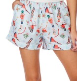 Mudpie NUTCRACKER PJ PAJAMAS SHORTS