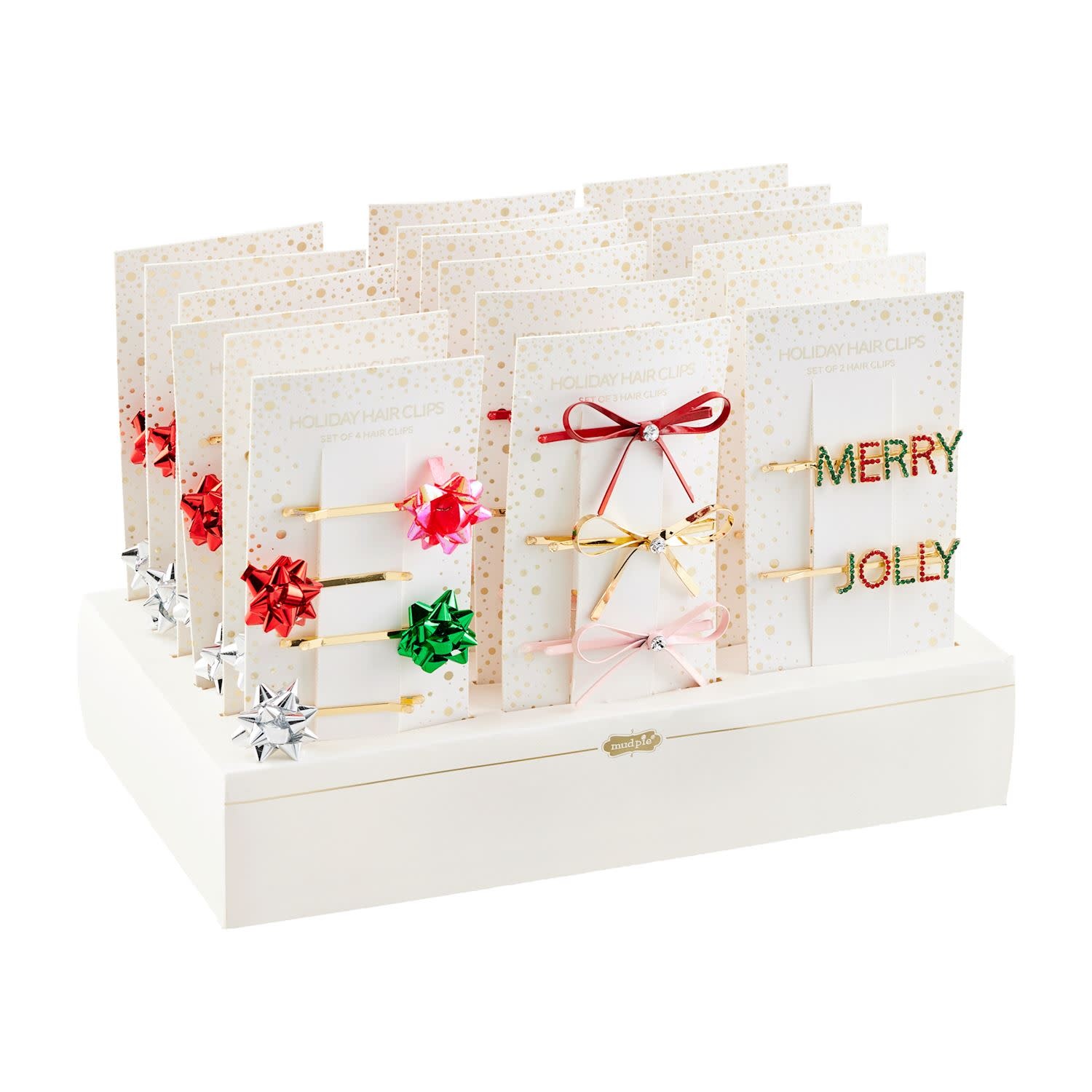Mudpie HOLIDAY HAIR CLIP (CHOICE OF 3 STYLES)