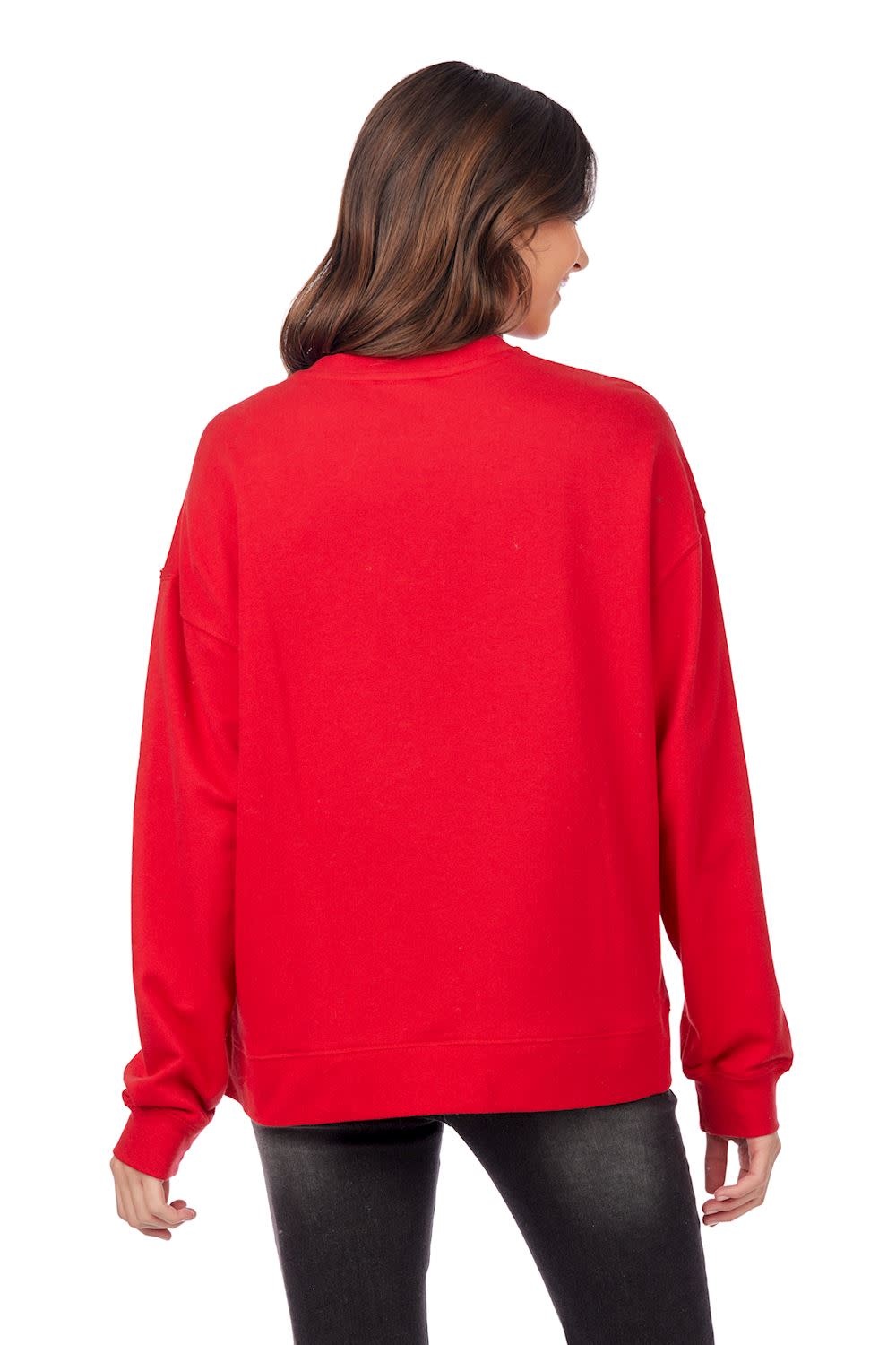 Mudpie RED SPARKLE SWEATSHIRT *