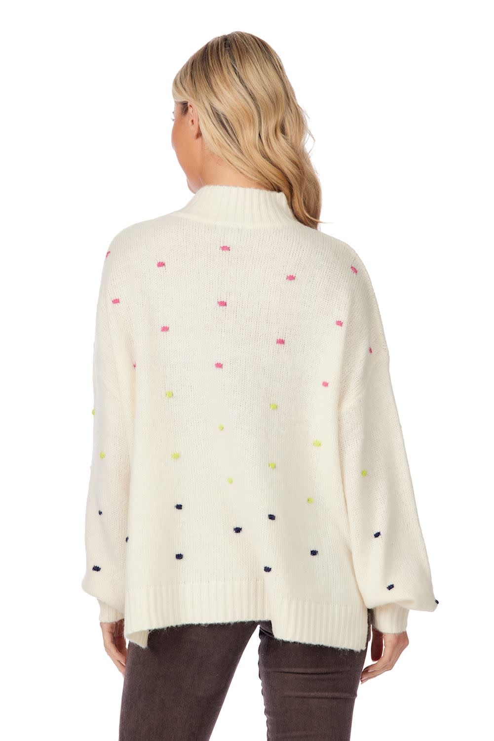 Mudpie NOVIE POM POM SWEATER