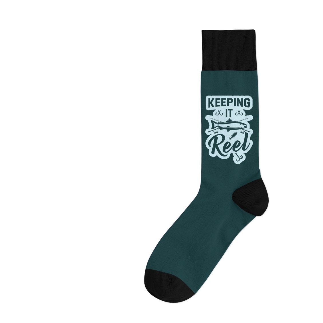 Barrel Down South Keeping It Reel Fishing Socks