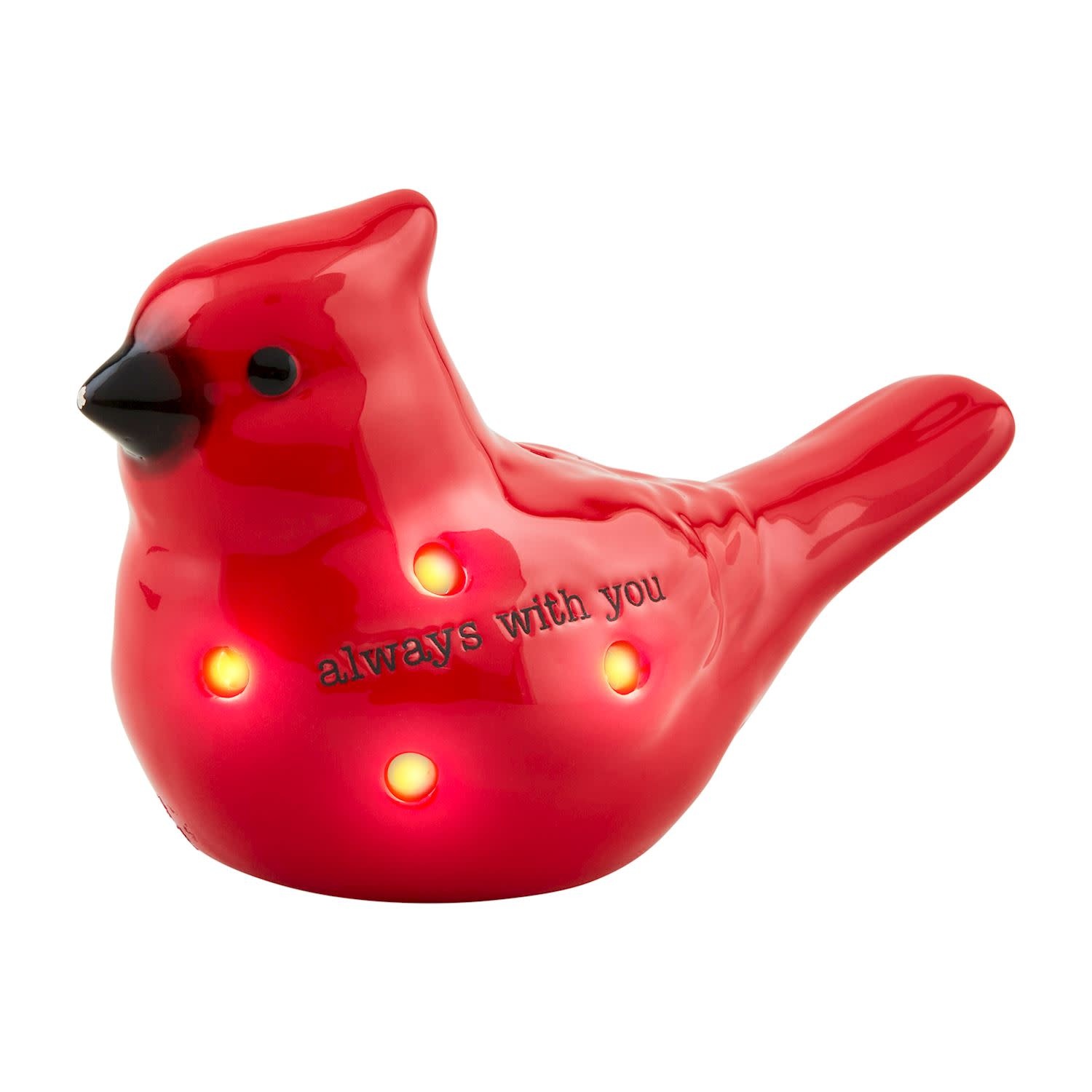 Mudpie Cardinal Light-Up Sitter