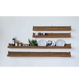 Hand Woven Rattan Wall Ledge 60"