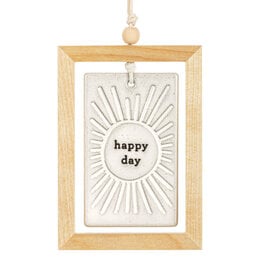 Demdaco Happy Day Inspired Hanging Plaque