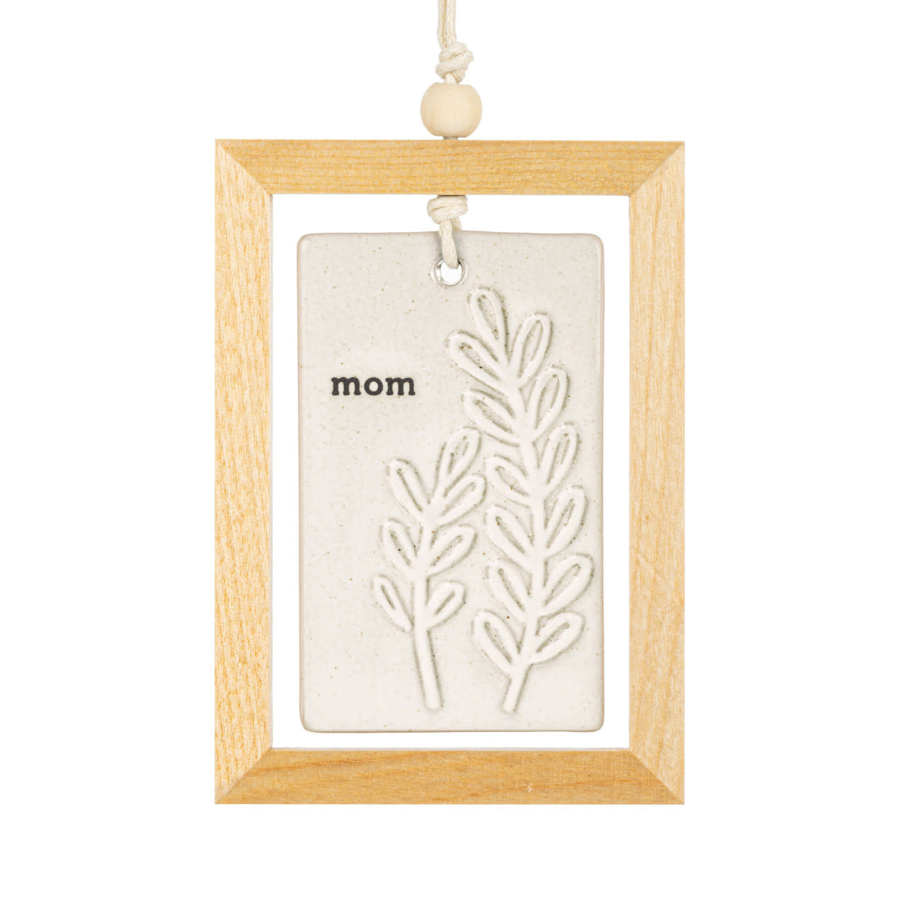 Demdaco Mom My Favorite Inspired Hanging Plaque