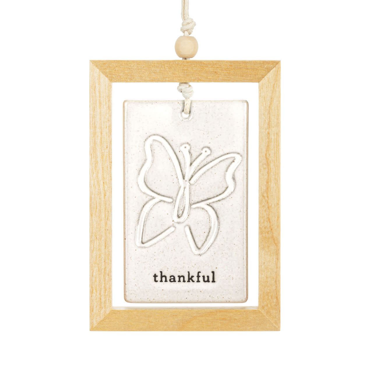 Demdaco Thankful Inspired Hanging Plaque