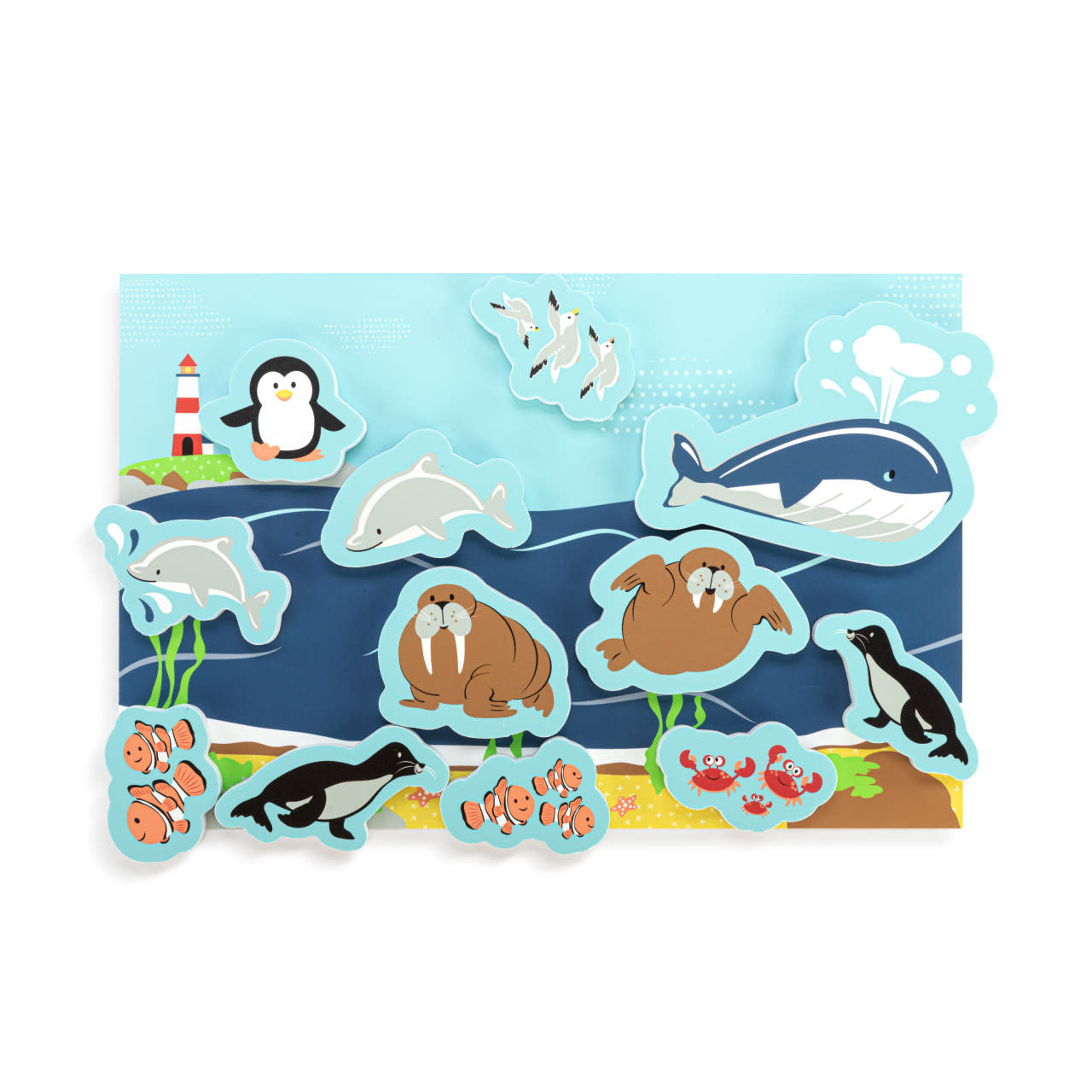 Demdaco Bath Playset - Ocean Friends