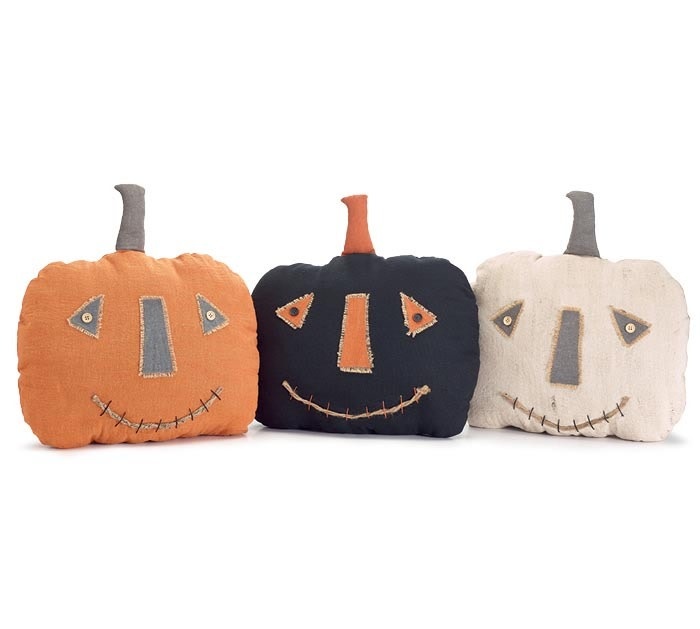 FLEURISH JACK O LANTERN PILLOW (various)