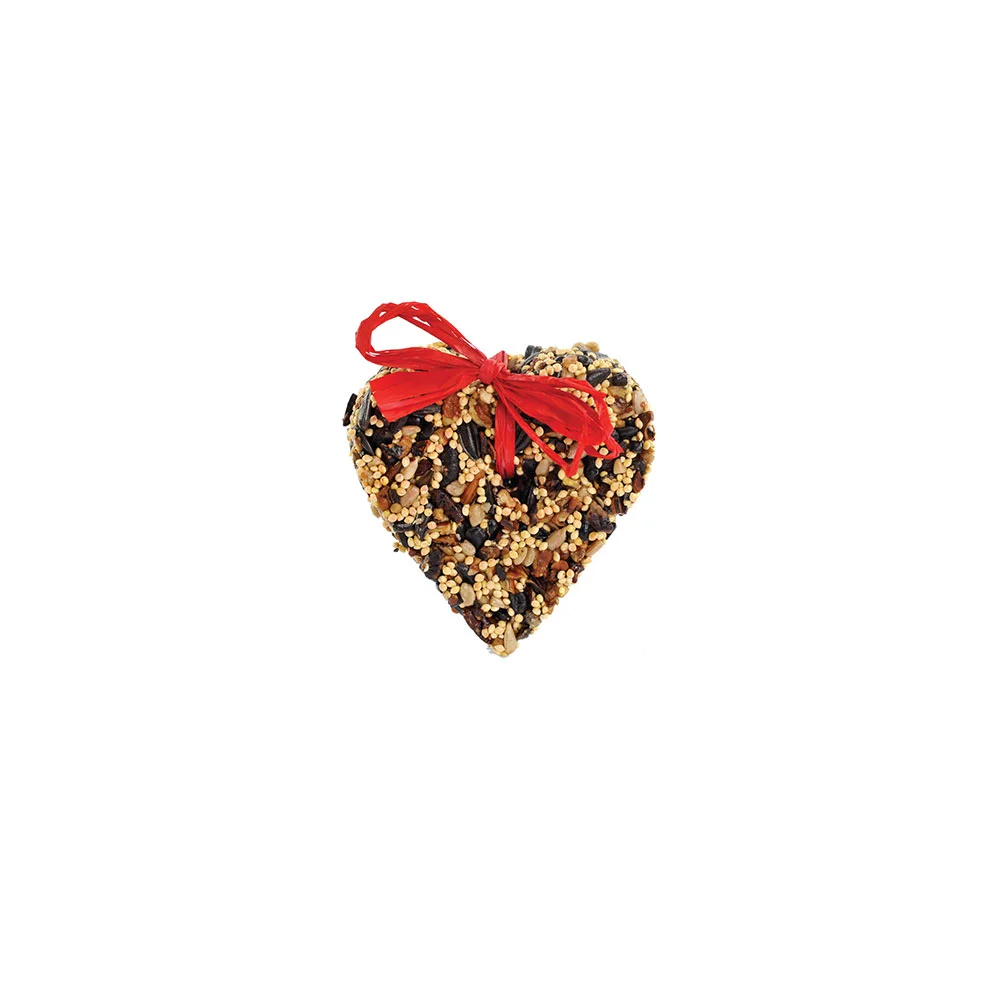 Mr. Bird Little Heart Birdseed Hanger