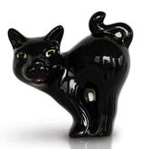 nora fleming scaredy cat mini (black cat) A419