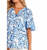 Mudpie Blue Anderson Top