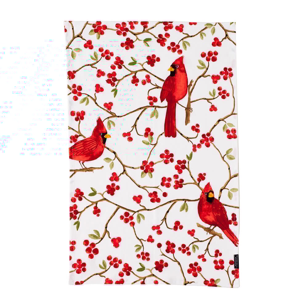 Stonewall Kitchen Cardinal Tea Towel