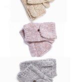 Lou & Co. Boucle Pop-Top Mittens (various colors)