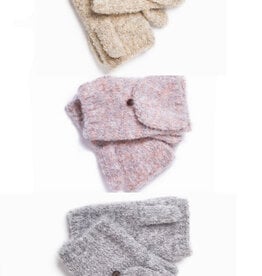Lou & Co. Boucle Pop-Top Mittens (various colors)