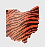 Barrel Down South Oh Stripe Sticker Cincinnati Ohio Oh Sticker