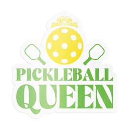 Barrel Down South Pickleball Queen Pickleball Sticker