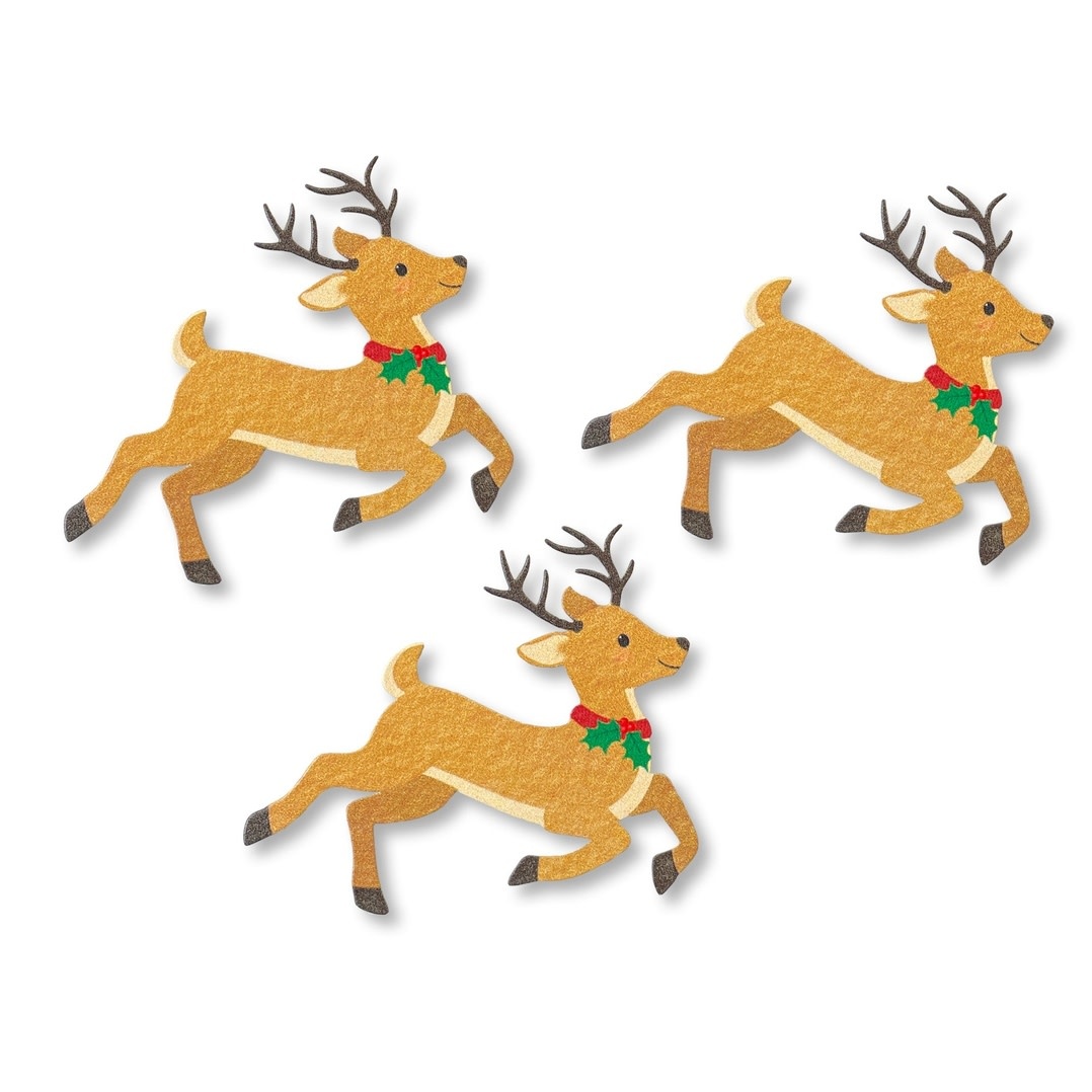 Roeda Studio Reindeer Magnets S/3