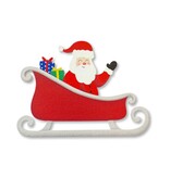 Roeda Studio Santa in Sleigh Magnet