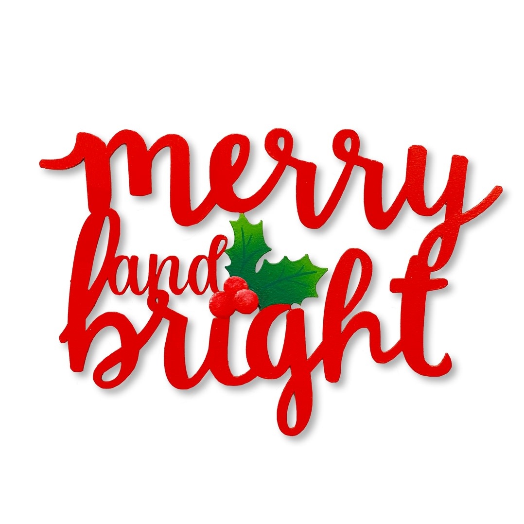 Roeda Studio Large Merry & Bright Magnet