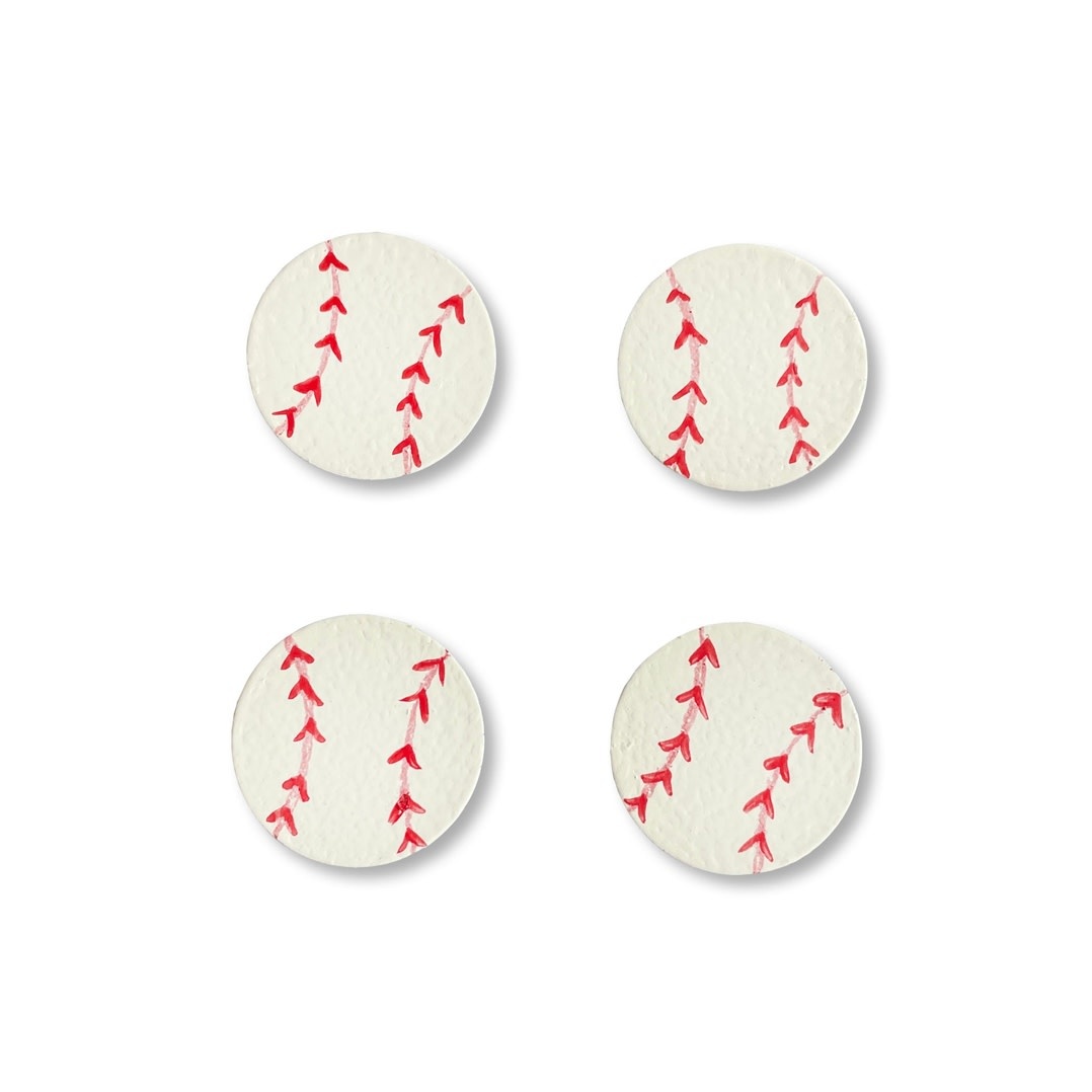 Roeda Studio Baseball Magnets S/4