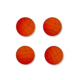 Roeda Studio Basketball Magnets S/4