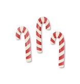 Roeda Studio Candy Cane Magnets S/3