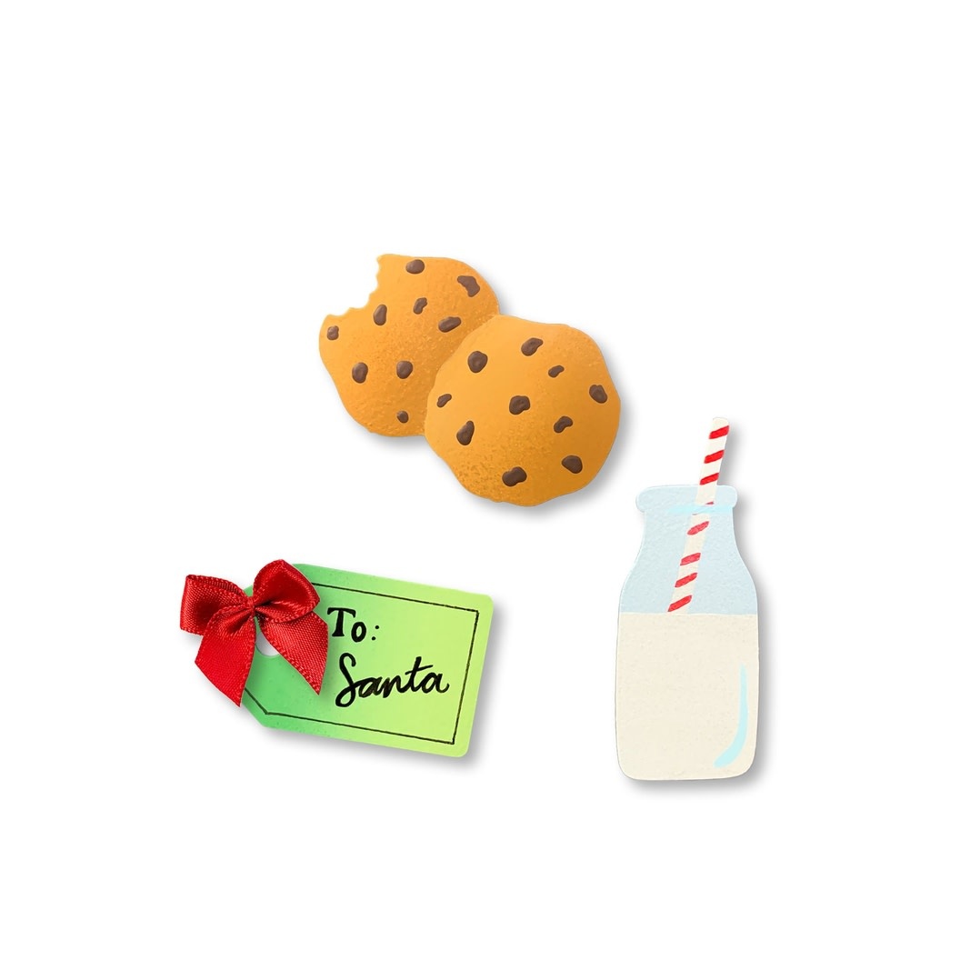 Roeda Studio Cookies For Santa Magnets S/3