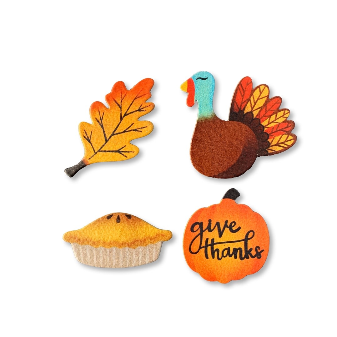 Roeda Studio Give Thanks Magnets S/4