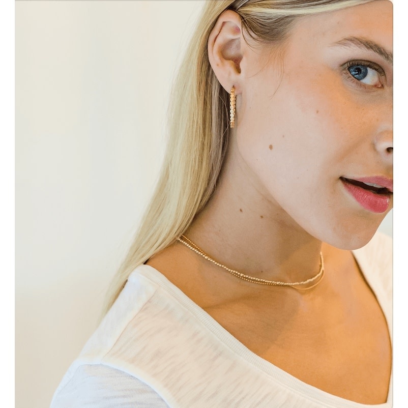 Erin Gray 2mm 14k Gold Filled Waterproof Necklace