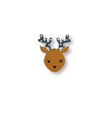 Roeda Studio Reindeer Face Magnet, Open Stock, Winter Decor