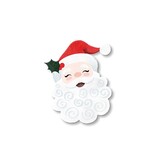 Roeda Studio Santa w/ Holly Magnet