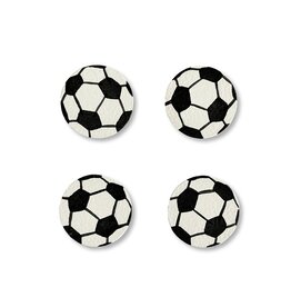Roeda Studio Soccer Ball Magnets S/4, Calendar Icons, Sports Gift