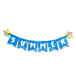 Roeda Studio Summer Banner w/ Pinwheels Magnet
