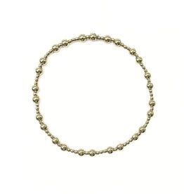Erin Gray 2mm4 The Charleston Collection 14k Gold-Filled Beaded Bracelets 7"