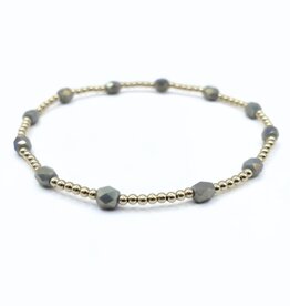 Erin Gray The Key West Bracelet in Gray 7"