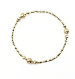 Erin Gray The Nantucket Collection 2x6 14k Gold- Filled Beaded Bracelet