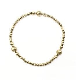 Erin Gray The Nantucket Collection 3x6 14k Gold- Filled Beaded Bracelet