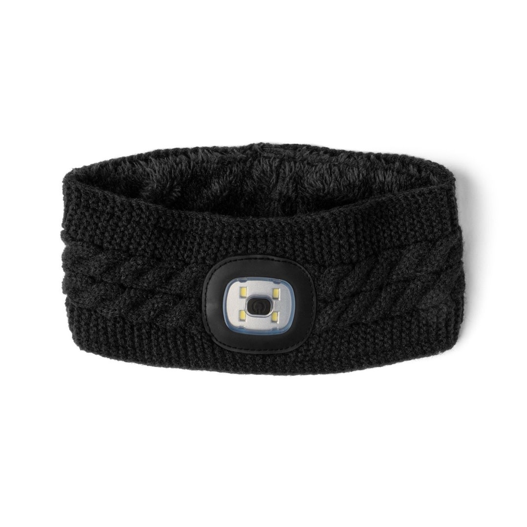 Night Scout Black Night Scout Nova Rechargeable Headwarmer Headband