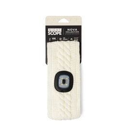 Night Scout White Night Scout Nova Rechargeable Headwarmer Headband