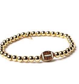 FLEURISH Football Soul Stacks Bracelet Bar