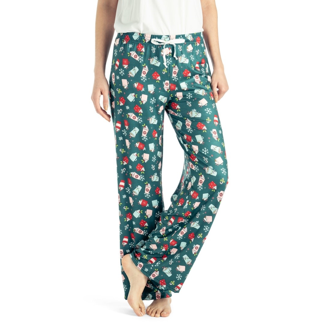 Hello Mello Merry Mocha Holiday Lounge Pants