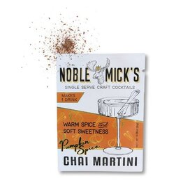 Noble Mick's Pumpkin Spice Chai Martini Single Serve Craft Cocktail